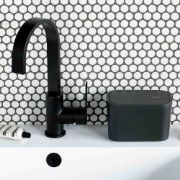 Снимка на Кошче за отпадъци за баня Brabantia MindSet Dark Grey