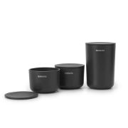 Снимка на Комплект за съхранение на принадлежности Brabantia ReNew Dark Grey 3 части