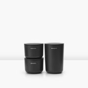 Снимка на Комплект за съхранение на принадлежности Brabantia ReNew Dark Grey 3 части