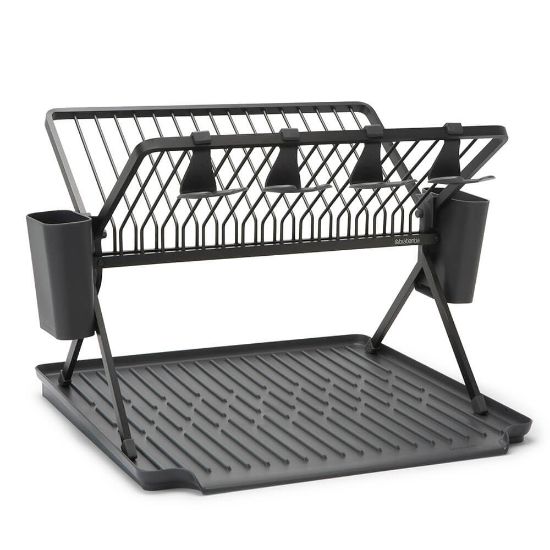 Снимка на Сушилник за съдове сгъваем Brabantia SinkSide Dark Grey