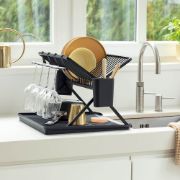 Снимка на Сушилник за съдове сгъваем Brabantia SinkSide Dark Grey