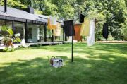 Снимка на Външен простор Brabantia Lift-O-Matic 50m, метален шип за вкопаване, Anthracite