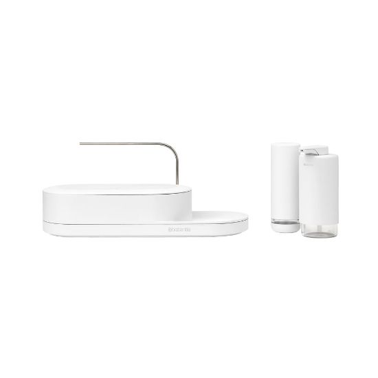 Снимка на Комплект за мивка Brabantia SinkStyle Mineral Fresh White 3 части