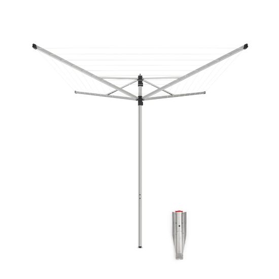 Снимка на Външен простор Brabantia Lift-O-Matic SplitPole 40m, метален шип за вкопаване, Metallic Grey