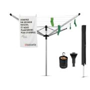 Снимка на Външен простор Brabantia Lift-O-Matic Advance 50m, котва за бетониране