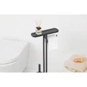 Снимка на Стойка за тоалетна за четка и държач Brabantia MindSet Mineral Infinite Grey N