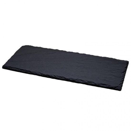 Снимка на Каменна плоча за сервиране 30x12x0.5 см черна BRIO
